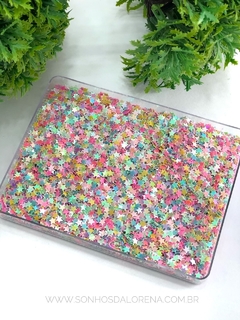 CONFETES DE ESTRELINHAS CANDY COLORS COM 15 GRAMAS