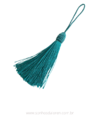 TASSEL POLIESTER AURORA 14CM UNIDADE