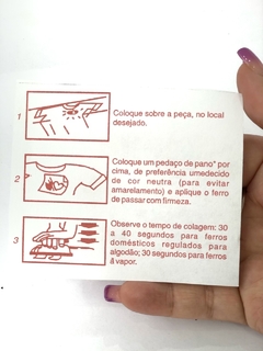 APLIQUE TERMOCOLANTE ANJINHO TIFANY TAM P 4,5X6,5 CM UNIDADE na internet