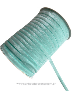 FITA DE LUREX 10MM MENTA COM 3 METROS