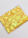 CONFETES DE FLORES AMARELO COM 15 GRAMAS