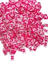 ETIQUETAS BORDADAS DE ALTO DEFINIÇÃO ACABAMENTO TAM 2CM X 1CM APROXIMADAMENTE 100 UNIDADES (ROSA PINK)