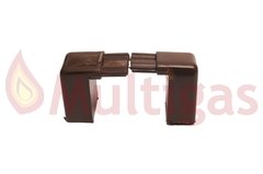 SOPORTE MANIJA PUERTA HORNO COCINA LONGVIE L/93. MARRON