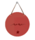 Placa Redonda com Ícone - Flamingoiaba