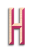 Letrona | H - Flamingoiaba