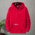 Hoodie red exclusivo