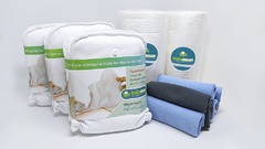 Paquete complementos del pañal con súper absorbentes y 2 filtros de bambu