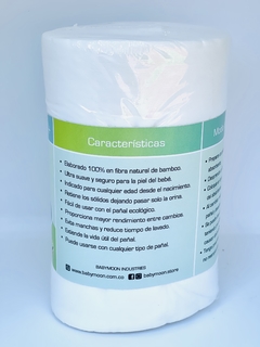 Rollo x 100 filtros Bioliner de bambu biodegradables - comprar online