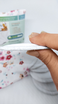 Kit x 3 toallas maternas de tela + 6 protectores de lactancia Ecológicos Reutilizables de tela + 12 pads desmaquillantes na internet