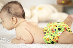 Pañal Ecológico Absorbente Intercambiable  Estampado de Ballenas / Unitalla de 0 a 30 meses - comprar online