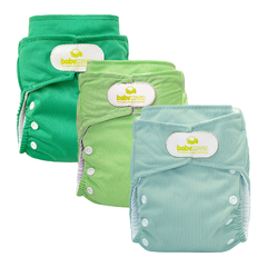 Pack x 3 Pañales Ecológicos con Absorbentes Intercambiables Unitono x 3 Unidades / unitalla de 0 a 30 meses (copia) (copia)