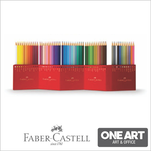Lapices De Colores Faber Castell X 60 Colores Largos Estuche