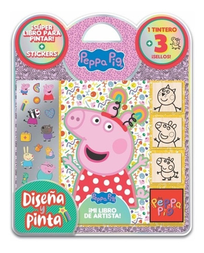 Pack de pegatinas personalizadas Peppa Pig - Tú personalizas