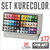 Marcador Kurecolor Kc3000 Doble Punta Recargable Set 72 Colo