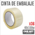 Cinta Embalar Transparente Autoadhesiva 48x100 Pack X36