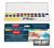 Acuarelas Derwent Inktense Set X 24 Colores + Pincel En Caja - comprar online