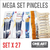 Set Pinceles Cbx Acrilico Oleo Acuarela X 27 Pinceles Env