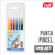 Marcador Trabi Punta Pincel X 6 Colores Brillantes !