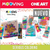 Lapices De Colores Mooving Coloring Bi Colores X 12 Unidades - ONE ART :: ART & OFFICE