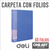 Carpeta Con Folios Deli A4 Start Plus - 60 Hojas