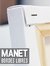 Bastidor Entelado Manet 120x120 Slim en internet