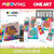 Resaltadores Mooving Duo X4 Colores - comprar online