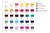 Decoralba Acrilico Decorativo 200ml Colores Metal Y Fluo X6 - comprar online