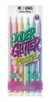Marcadores Mooving Glitter Pastel X6 Colores