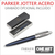 Boligrafo Parker Jotter Acero Azul + Grabado Incluido