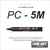 Marcador De Pintura Uni Posca Pc 5m Pta Redon 1.8-2.5mm X10 - comprar online