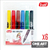 Marcador Trabi Big Brush Punta Pincel X 6 Colores Brillantes