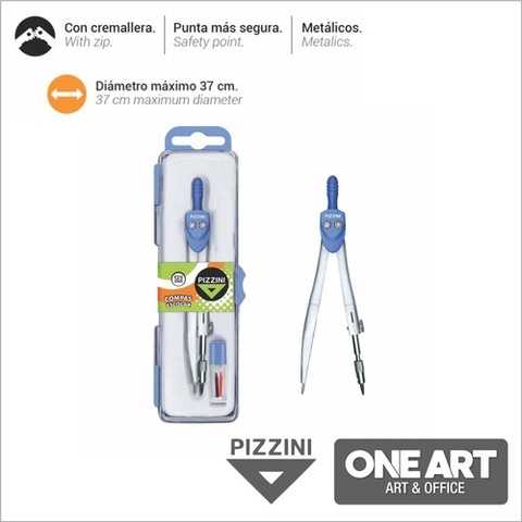 Compas Escolar Staedtler Metalico Noris 550-60