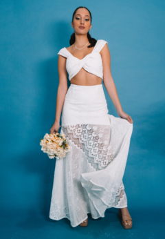 Falda Montpellier / Novias - comprar online