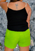 Image of Shorts Saia Shine Verde