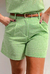 Shorts Xadrez Giardino Verde - loja online