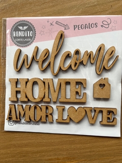Kit Pegalos Welcome home amor love