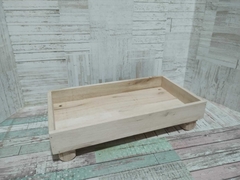 Cajón con patas - madera Álamo