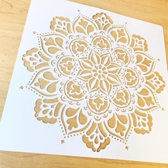 Stencil Mandala Madras Art. C4570 -50cm x 50cm - 30cm x 30 cm - comprar online