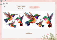 Transfer magic - Colibríes 1