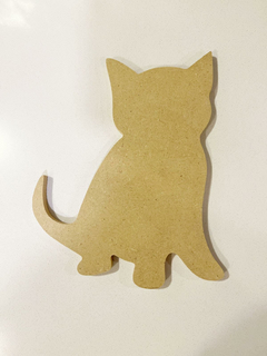 Figura MDF Gato