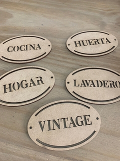 Plaquita decorativas