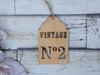 Tag Vintage Numeros - comprar online