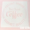 Best roast coffee cod.5230 30x30
