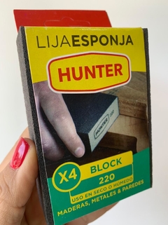 Lija esponja BLOCK marca Hunter