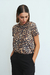 REMERA FRIDA ANIMAL PRINT en internet