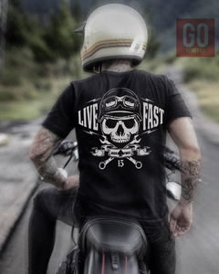 REMERA -LIVE FAST H- - comprar online