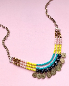 Collar cristales de colores AMY