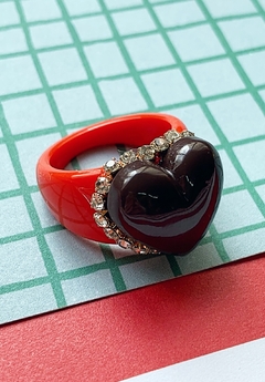 Anillo corazon LOVE en internet