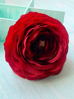 Hebilla flor colorada RED ROSE - Gabriella Capucci