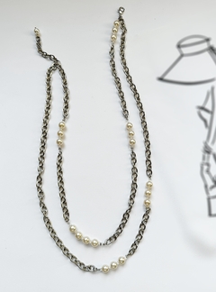 Collar cadena de perlas KATRINA - comprar online